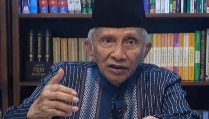 Amien Rais Tuding Musra Relawan Jokowi Dibiayai Rezim dan Oligarki