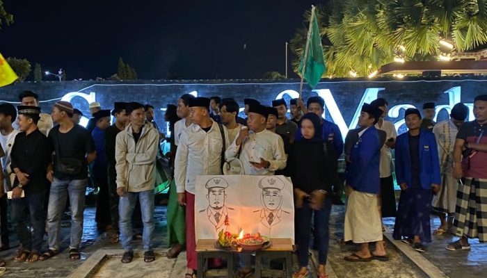 Melalui Tahlil Akbar, PMII Sumenep Kritik Bobroknya Kinerja Bupati Achmad Fauzi