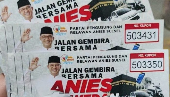 Jalan Gembira Bersama Anies Bertabur Hadiah, Netizen Pertanyakan Sumber Dananya