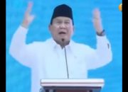 Angkat Tangan Tinggi-tinggi, Prabowo dengan Lantang Minta Tuhan Jadikan Dirinya Presiden