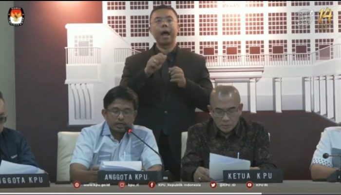 Sah! KPU Resmi Tetapkan Pasangan Capres-Cawapres 2024