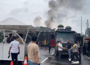 Demo Minta Revisi UU Desa Disahkan, Massa Apdesi Lempar Batu ke Gedung DPR