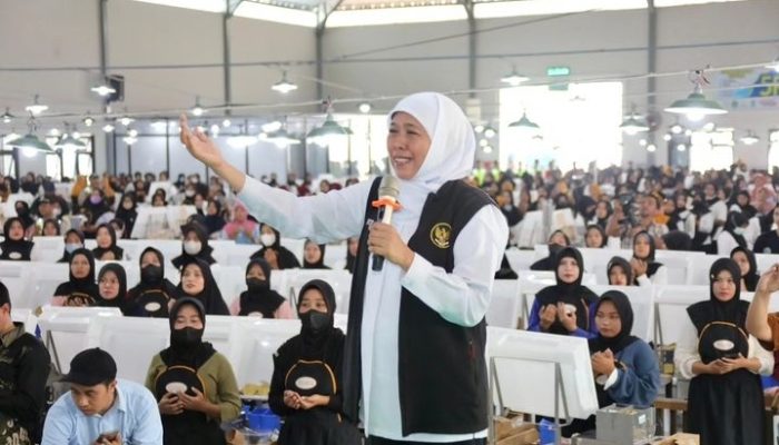 Khofifah Sebut Alam Ini Sudah Berpihak ke Prabowo-Gibran