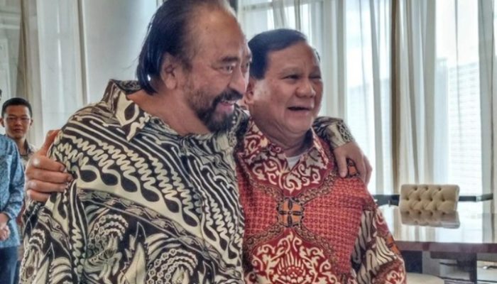 Prabowo Temui Surya Paloh Siang Ini