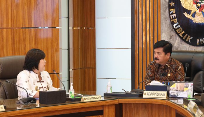Temui Menko Polhukam, Komnas HAM Bahas Situasi HAM Papua dan Pelanggaran HAM yang Berat