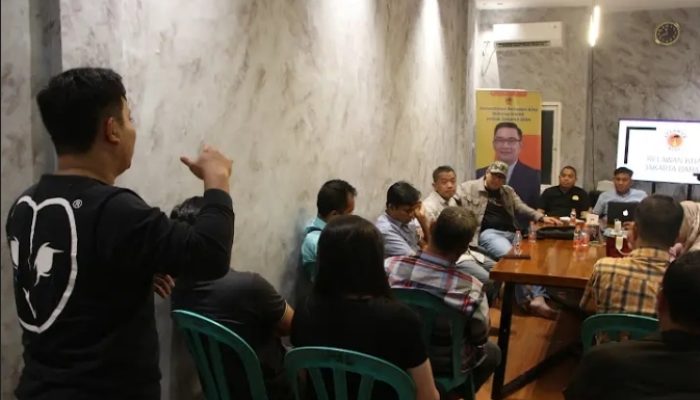 Relawan Ridwan Kamil Jakbar Gelar Dialog Komunitas Untuk Jakarta Sehat dan Inklusif