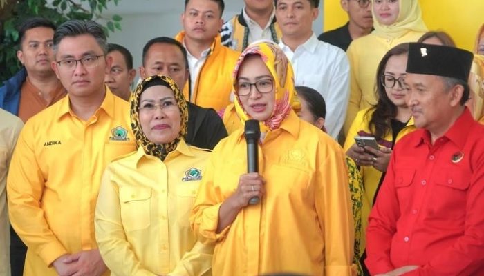 Didukung Golkar Lagi, Airin Berterima Kasih ke Megawati