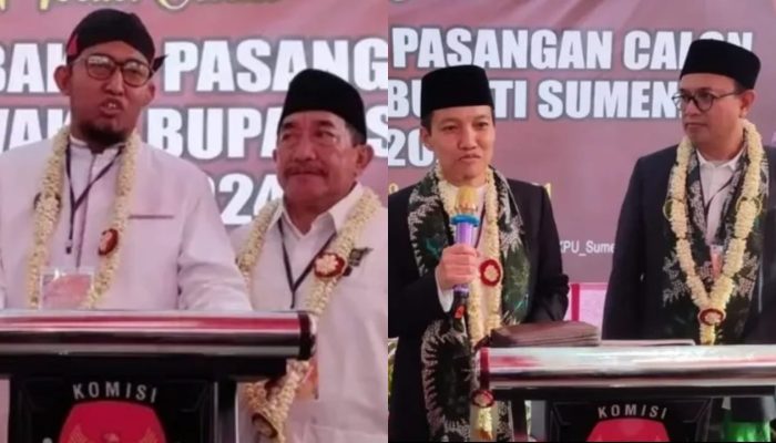 Fauzi-Imam dan Fikri-Unais Resmi Ditetapkan Jadi Cabup-Cawabup Sumenep