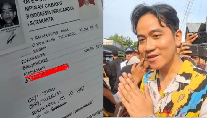 Nomor Telepon Akun Fufufafa Ada dalam Berkas Pencalonan Gibran Sebagai Walkot Solo