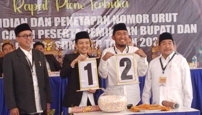 Nomor Urut Pilbup Sumenep 2024: Final 1, Faham 2