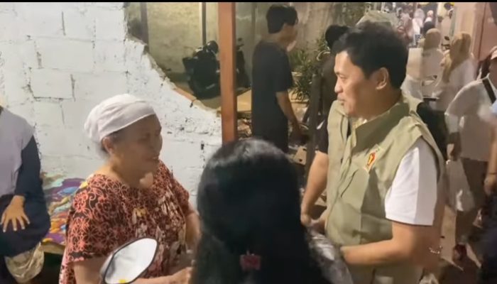 Habiburokhman Keliling Jaktim Ajak Warga Hadiri Syukuran Pelantikan Prabowo