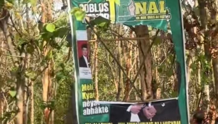 Baliho FINAL di Torbang Porak-Poranda, Relawan Ambil Sikap, Ada Warning Kades Sebelum Kejadian