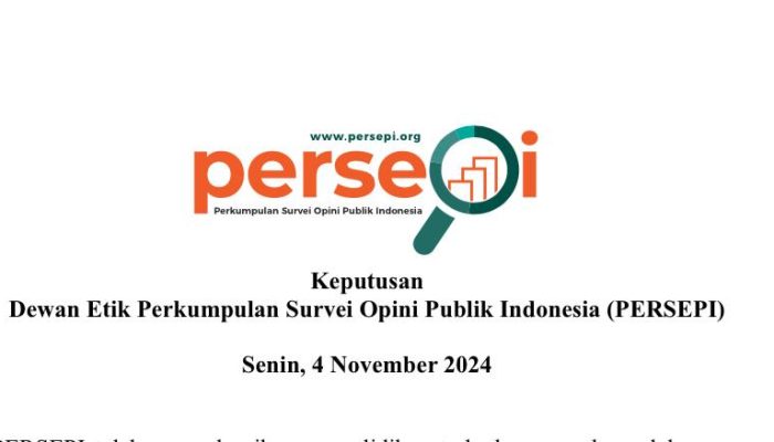Kisruh Beda Hasil Survei Pilgub Jakarta, Persepi Sanksi Poltracking Indonesia