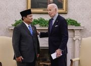Prabowo Gelar Pertemuan Tertutup dengan Direktur CIA di Washington DC
