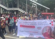 Demo Dugaan Korupsi BSPS Sumenep, Massa Bawa Spanduk Besar Minta KPK Periksa Said Abdullah