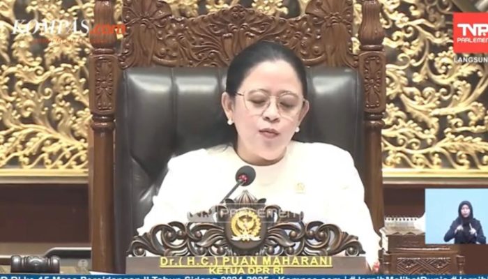 Puan Maharani Ketok Palu, RUU TNI Sah Jadi Undang-Undang