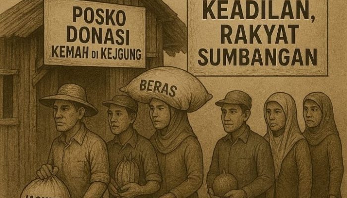 Kawal Kasus BSPS di Kejagung, Warga Kepulauan di Sumenep Galang Donasi Hasil Alam