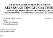 Kejati Jatim Kembali Panggil 12 Kades Terkait Kasus BSPS, Berikut Daftarnya!