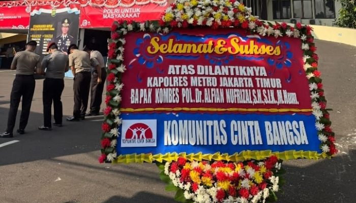 KCB Beri Ucapan Selamat atas Pelantikan Kombes Alfian sebagai Kapolres Jakarta Timur