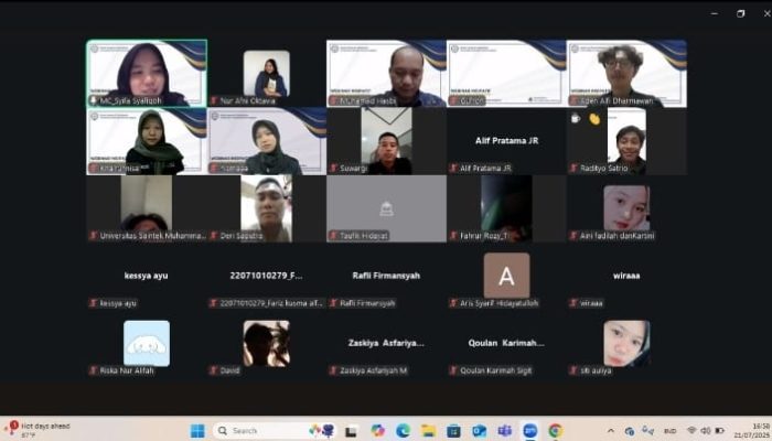 Siapkan Talenta Siap Kerja, BEM USM Gelar Webinar Branding dan Komunikasi Profesional
