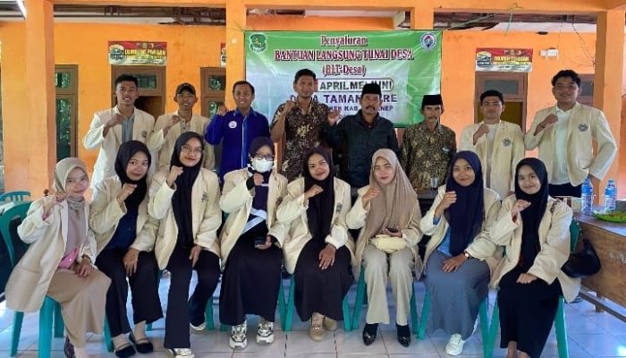 STKIP PGRI Sumenep Resmi Serahkan Mahasiswa KKN ke Pemdes Taman Sare