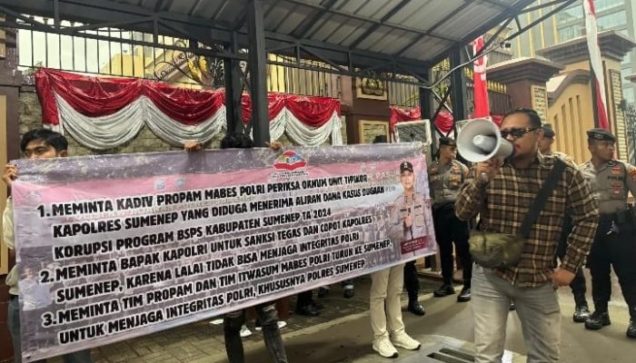 Dugaan Aliran Duit Haram BSPS ke Oknum Polres Sumenep Dilaporkan ke Divpropam Mabes Polri