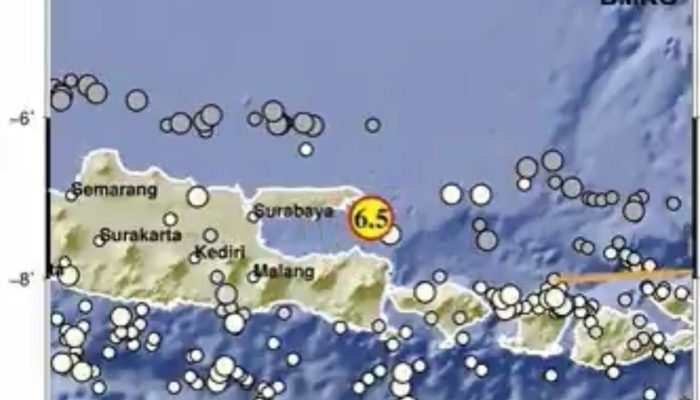 Gempa Magnitudo 6,5 Guncang Sumenep Malam Ini, BMKG: Tak Berpotensi Tsunami