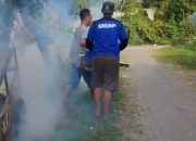Komunitas PeLiTa Gelar Fogging Cegah DBD di Perumahan GSP