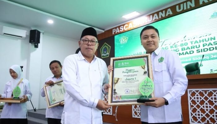Fakultas Syariah UIN KHAS Jember Juara 1 lomba Kantor Ideal dan Lingkungan Berbasis Ekoteologi