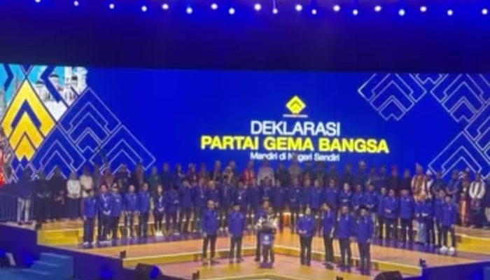 Partai Gema Bangsa Resmi Berdiri, Langsung Deklarasi Dukung Prabowo di Pilpres 2029