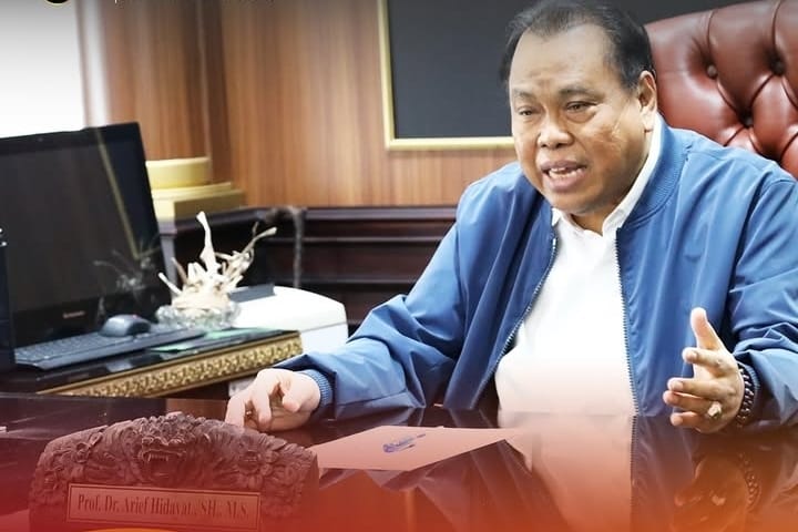 Eks hakim Mahkamah Konstitusi (MK) Arief Hidayat.