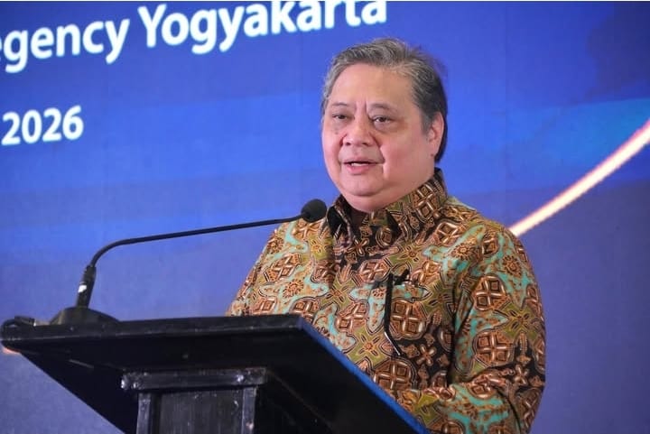 Menko Perekonomian Airlangga Hartarto.