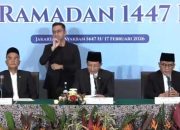 Pemerintah Tetapkan 1 Ramadan 1447 H Jatuh pada 19 Februari 2026