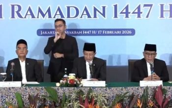 Pemerintah Tetapkan 1 Ramadan 1447 H Jatuh pada 19 Februari 2026