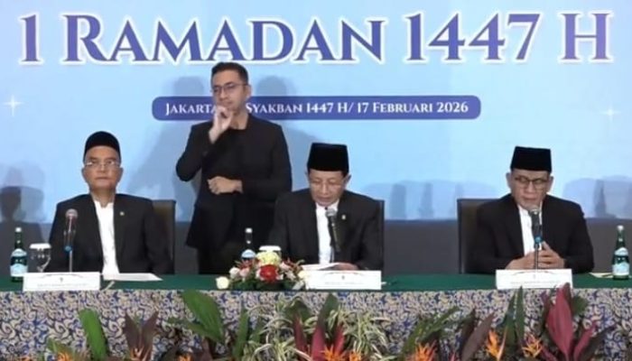Pemerintah Tetapkan 1 Ramadan 1447 H Jatuh pada 19 Februari 2026