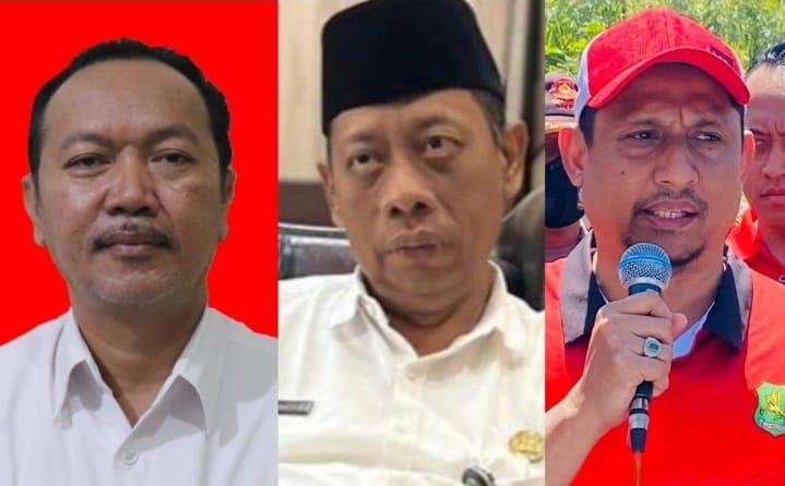 Foto dari kiri: Abd. Rahman Riadi, Chainur Rasyid, Agus Dwi Saputra.