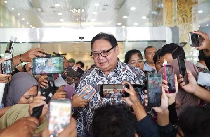 Menteri Koordinator (Menko) Bidang Perekonomian Airlangga Hartarto.