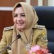 Bupati Pekalongan Fadia Arafiq yang ditangkap KPK dalam operasi tangkap tangan (OTT) di Semarang, Jawa Tengah.