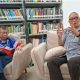 Thamrin Amal Tomagola (kanan) dan Nur Iman Subono (kiri).