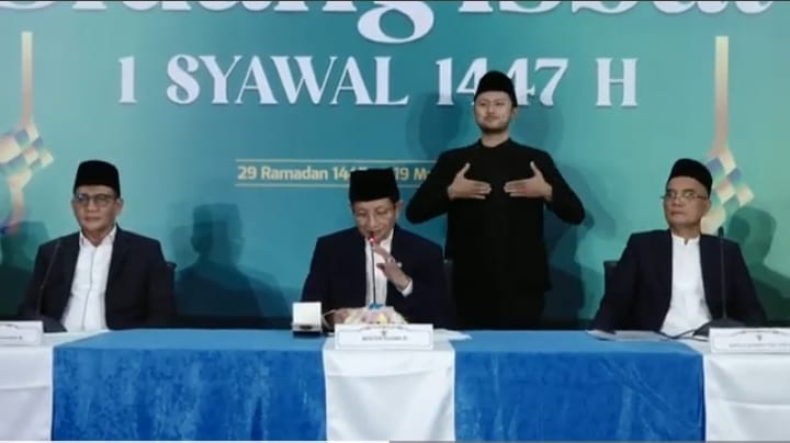 Pemerintah Tetapkan Idulfitri 1447 H Jatuh pada 21 Maret.