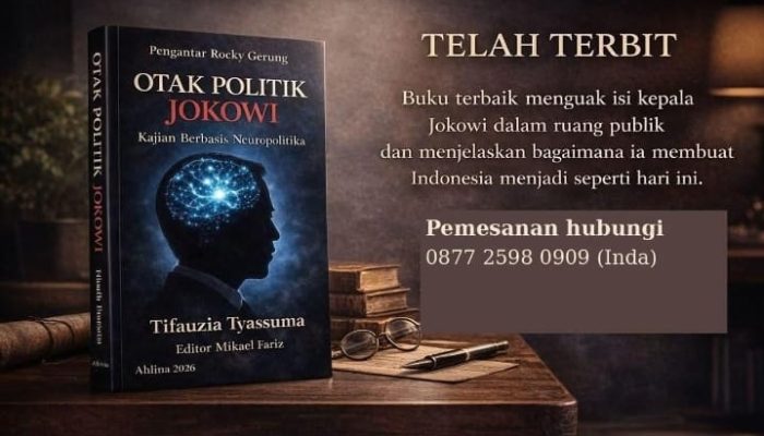 Setelah Jokowi’s White Paper, Dokter Tifa Kembali Terbitkan Buku ‘Otak Politik Jokowi’
