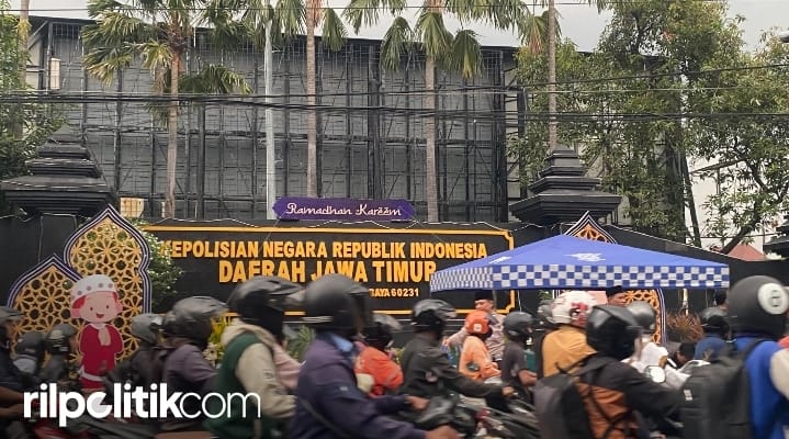 Mapolda Jawa Timur. [Foto: dok. rilpolitik.com]