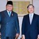 Presiden RI Prabowo Subianto (kiri) bersama Kaisar Jepang Naruhito di Istana Kekaisaran Jepang, Tokyo, Senin (30/3/2026). [Foto: Sekretariat Kabinet]