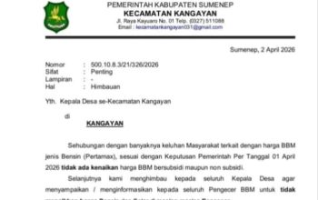 Imbau Tak Naikkan Harga, Camat Kangayan Ancam Razia Legalitas Pengecer BBM