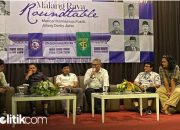Sharing Session bertajuk, ‘Malang Raya Roundtable: Mencari Konsesus Publik Jelang Derby Jatim’ yang digelar GEN Malang Raya di kawasan Klojen, Kota Malang, Rabu (15/4/2026).