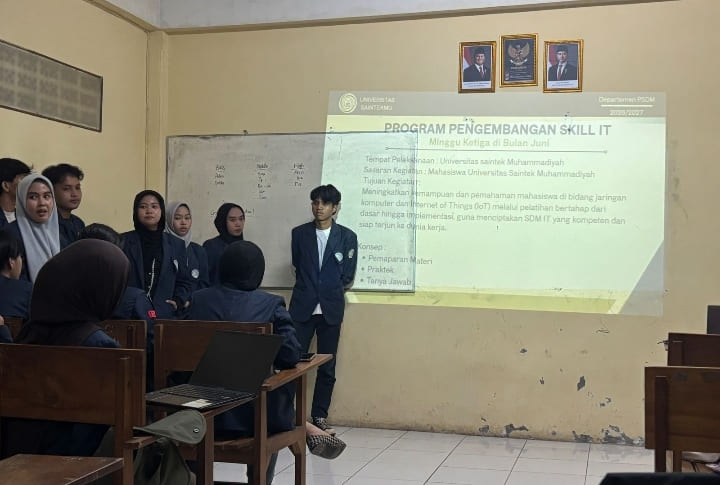 Rapat Kerja BEM Fakultas Ilmu Komputer Universitas Saintek Muhammadiya periode 2026-2027. [Foto: istimewa]