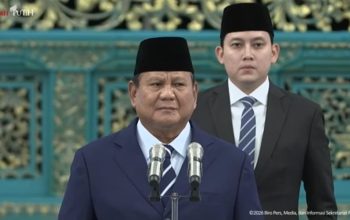 Prabowo Lantik 6 Pejabat Baru Hari Ini, Ada Hasan Nasbi dan Jumhur Hidayat