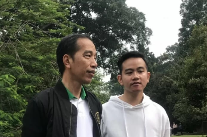 Jokowi dan Gibran. [Foto: antara]