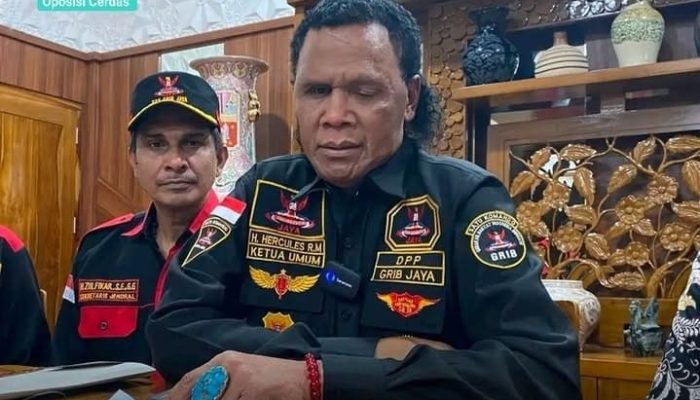 Hercules Klaim GRIB Jaya Berperan Besar Jadikan Prabowo Presiden