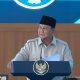 Presiden Prabowo Subianto saat meresmikan Museum Marsinah dan rumah singgah di Nganjuk, Jawa Timur, Sabtu (16/5/2026). [Tangkapan layar channel Youtube Sekretariat Presiden]